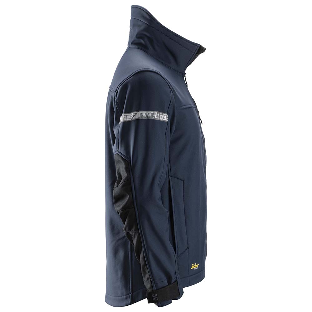 Snickers U1200 AllroundWork Softshell Jacket (Navy/Black) - WRYKER Construction Supply