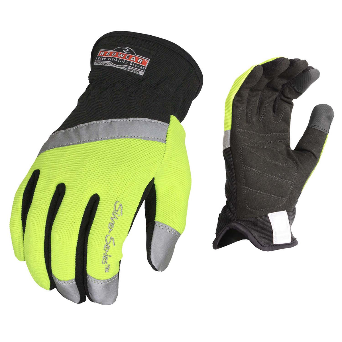 RWG100 Radwear® Silver Series™ Synthetic High Visibility All Purpose Utility Glove (Pack of 6)