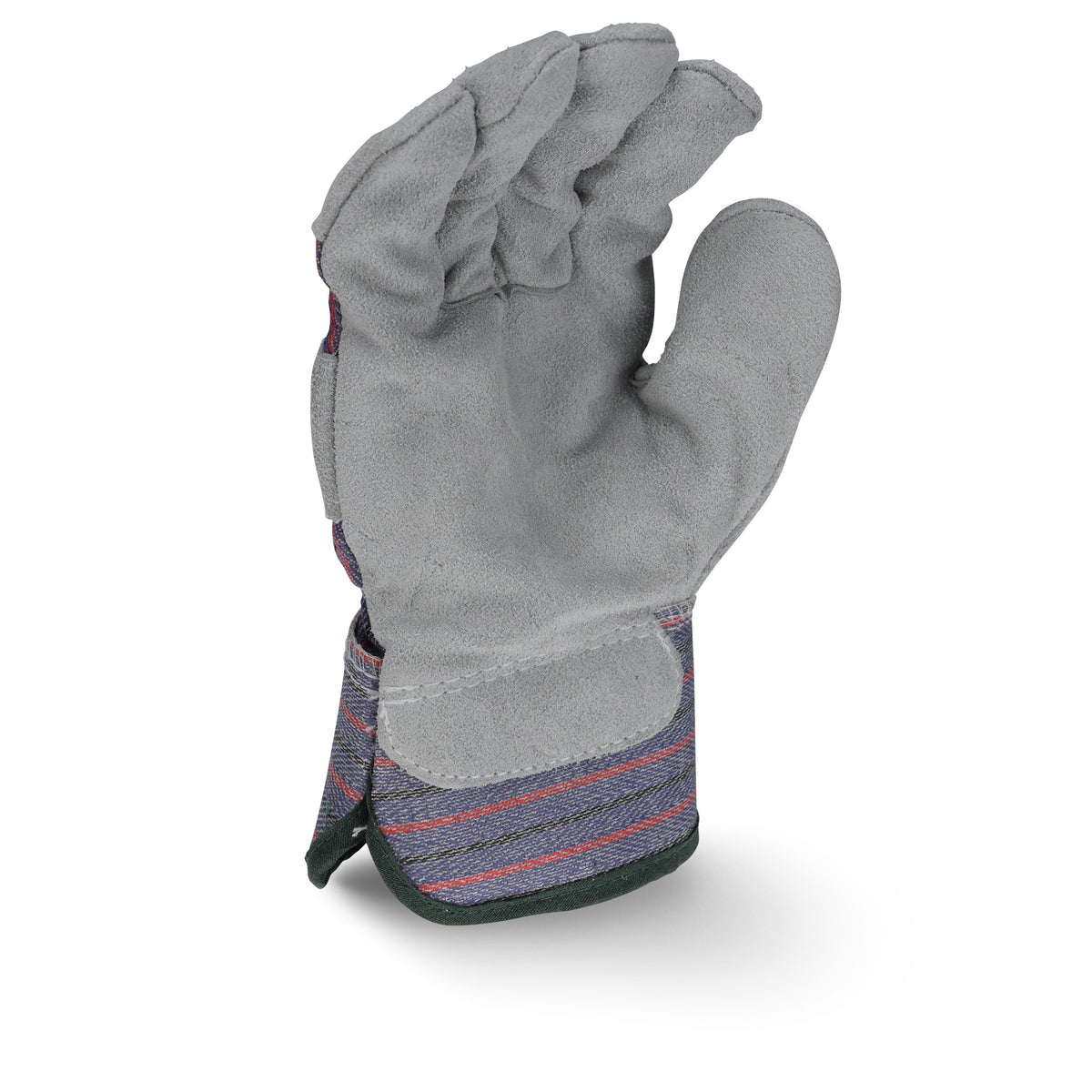 RWG3205 Fleece Lined Regular Shoulder Gray Split Cowhide Leather Glove (Pack of 12)