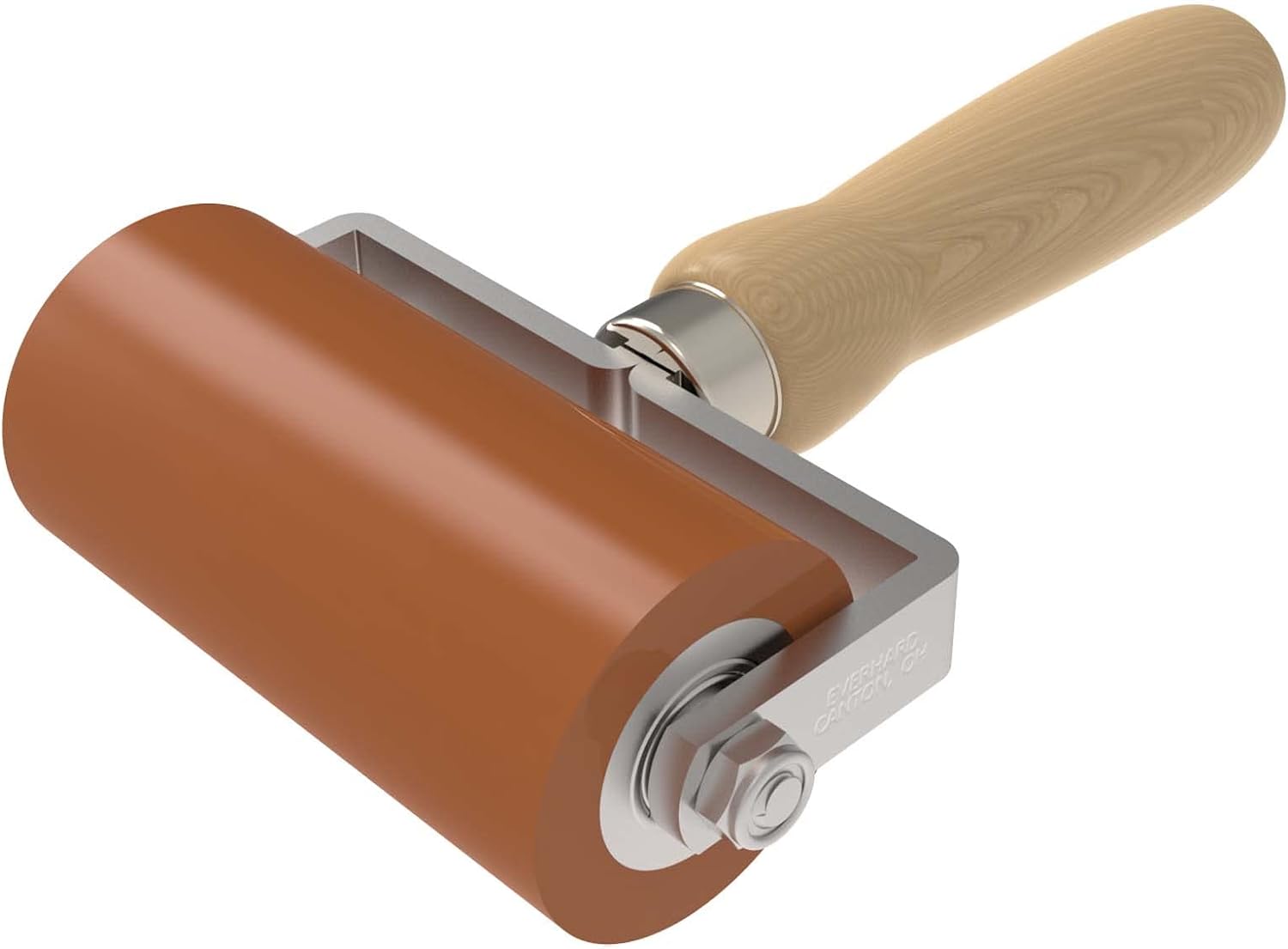 Everhard Seam Roller | 4" Silicone Roller | 5" Wood Handle