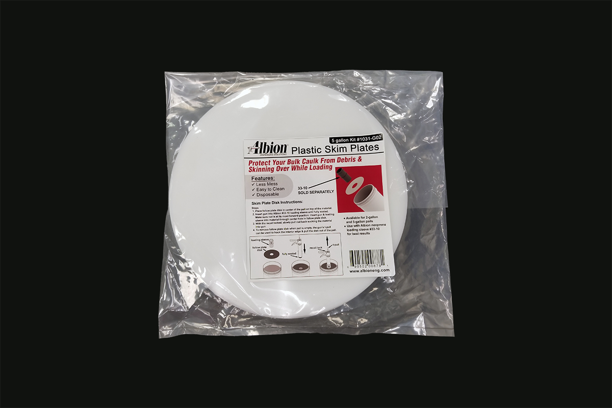 2-Gallon Pail Plastic Skim Plate 6-Pack