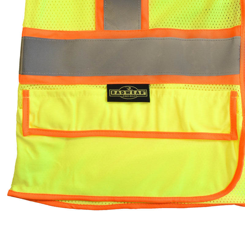 SV2725 Type R Class 3 Self Extinguishing Multipurpose Mesh Surveyor Vest