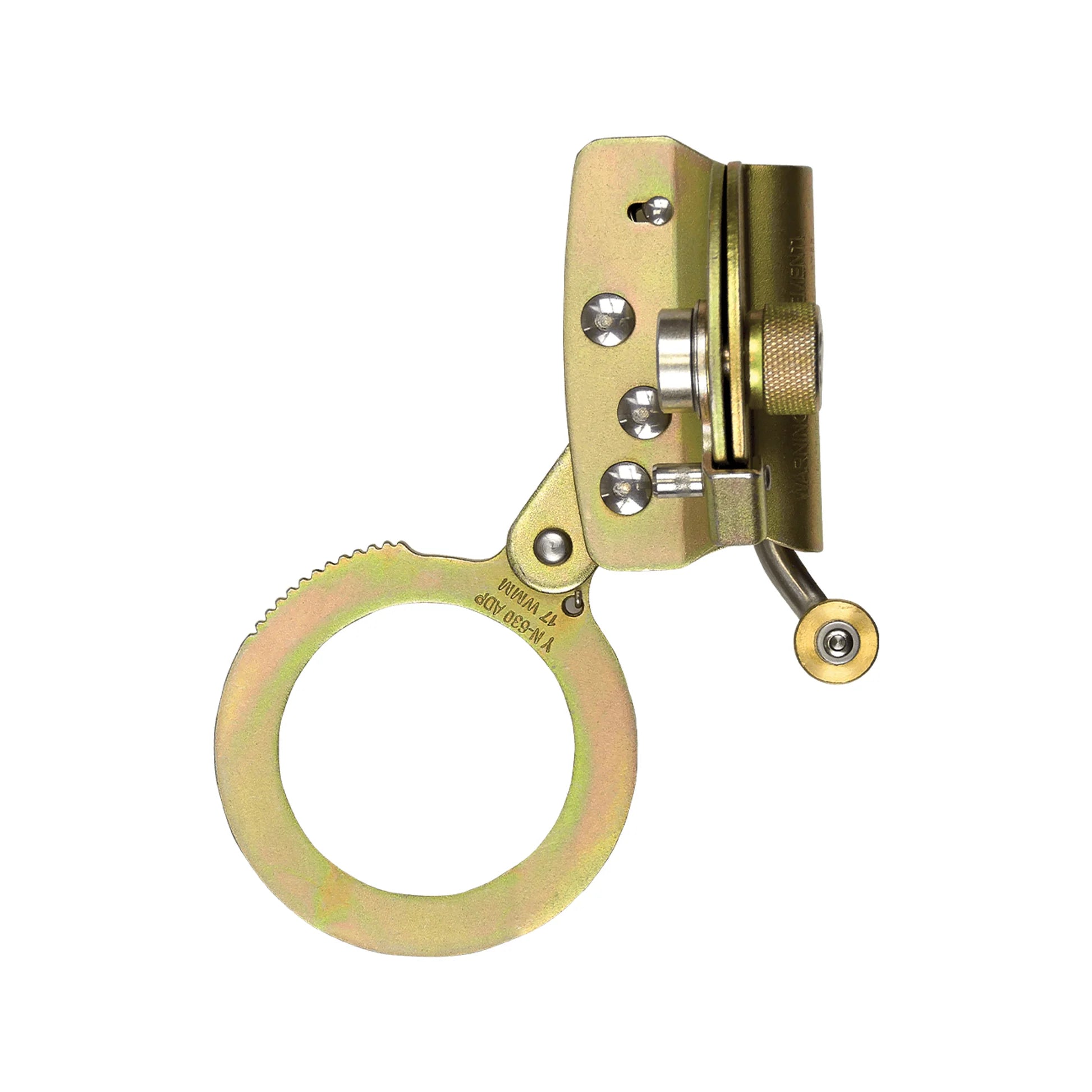 Falltech Anti-Panic Trailing Hinged Fall Arresstor (Rope Grabber)Alloy Steel For Use With 5/8" Poly Rope