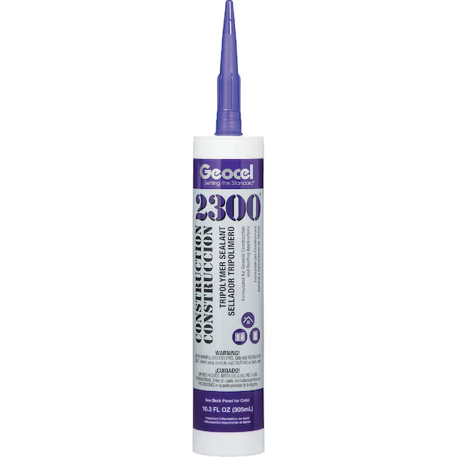 Geocel 2300 Construction Tripolymer Sealant 10.3 Oz Plastic Tube