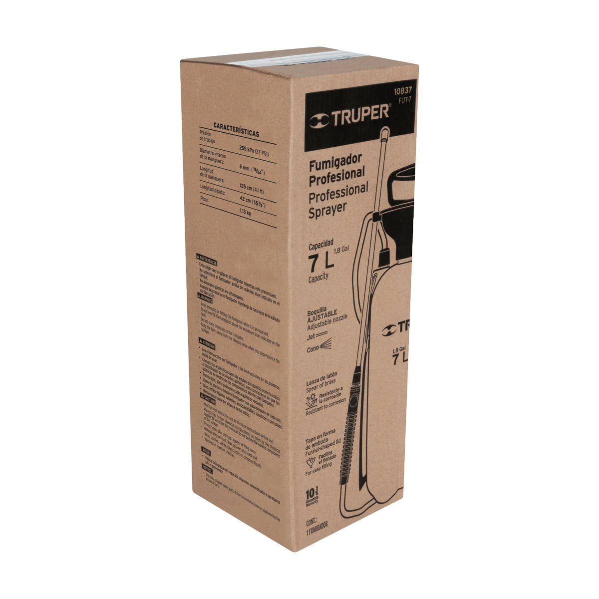 2 Gallon Sprayer Pump Pressure 38PSI 4 Foot Hose - WRYKER Construction Supply