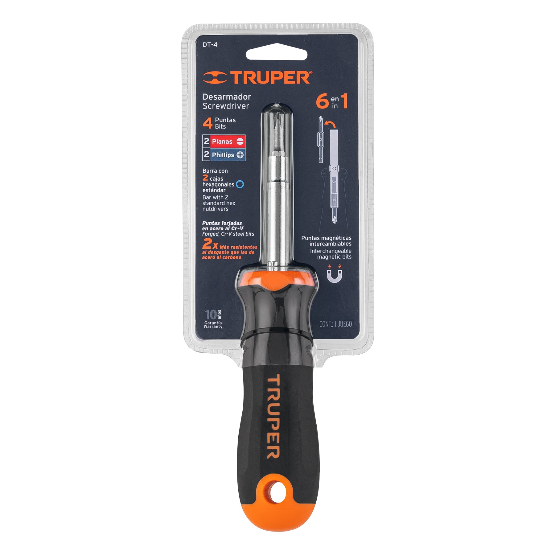Screwdriver Multi-Bit Interchangeable