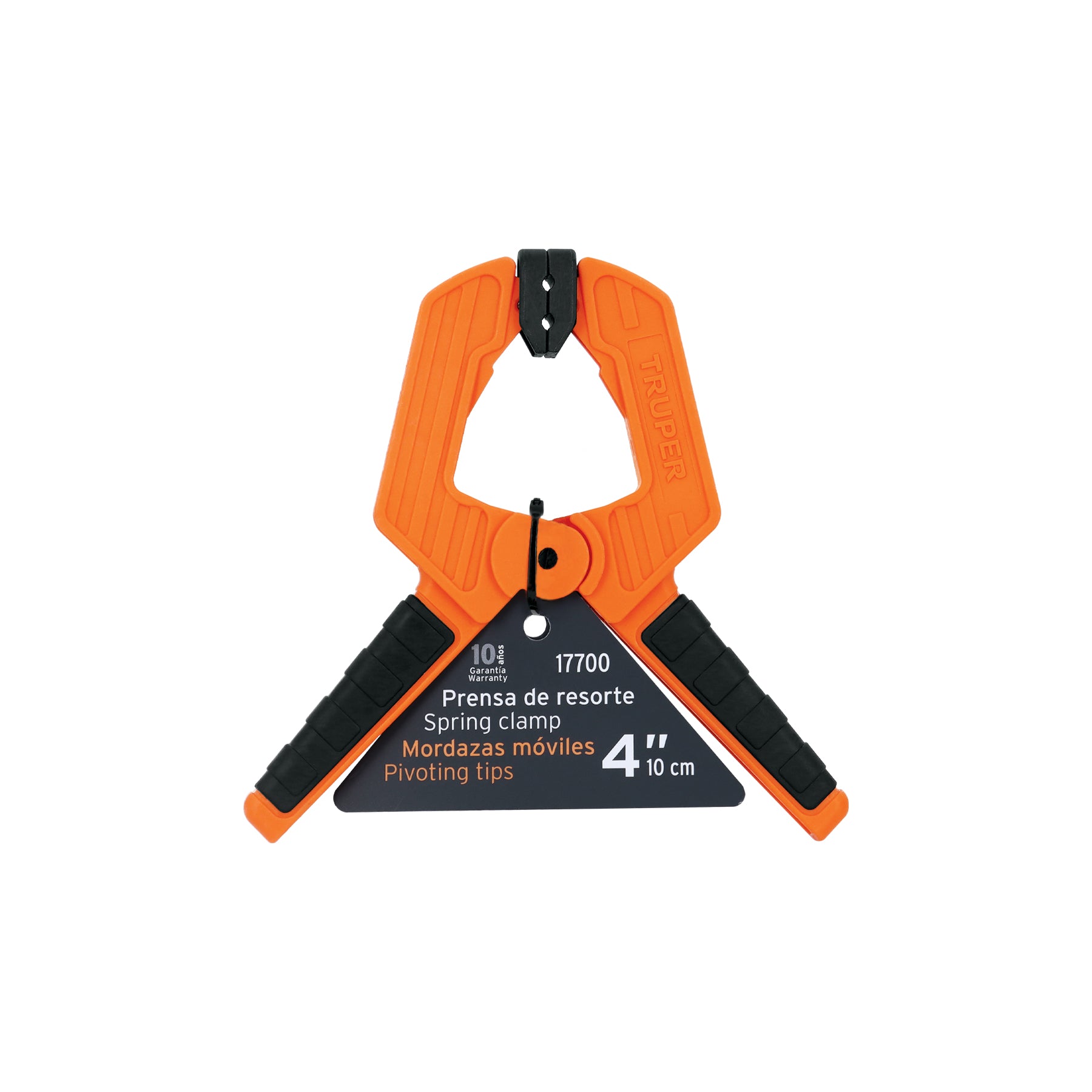 Spring Clamp 4" Nylon Body Max Opening 1 1/2"