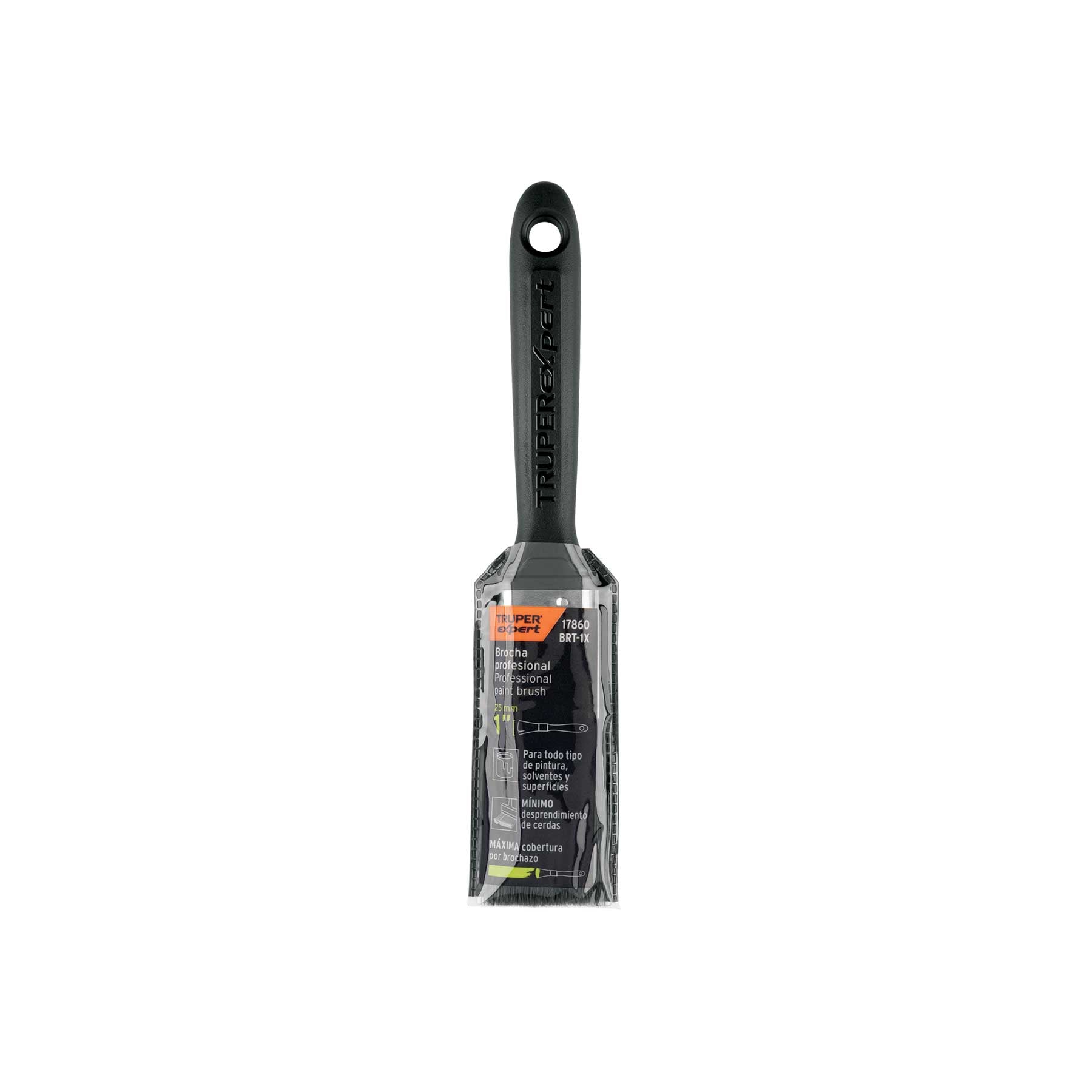 Paint Brush Professional Experts Choice 1" Plastic Handle Soft Bristles for Fine Finishing