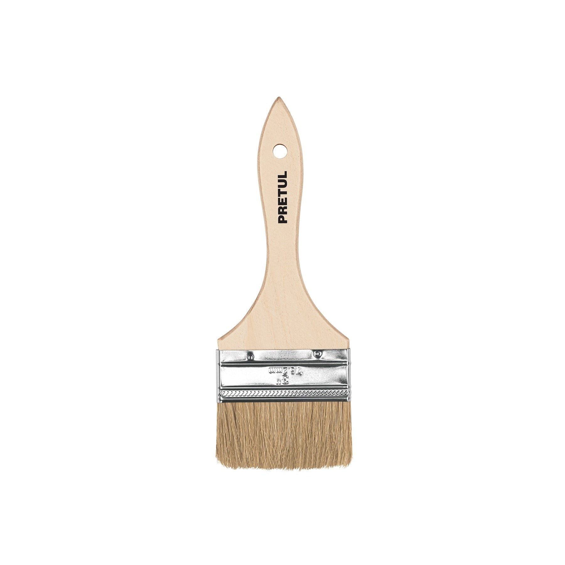 Chip Brush 3" With Wood Handle
