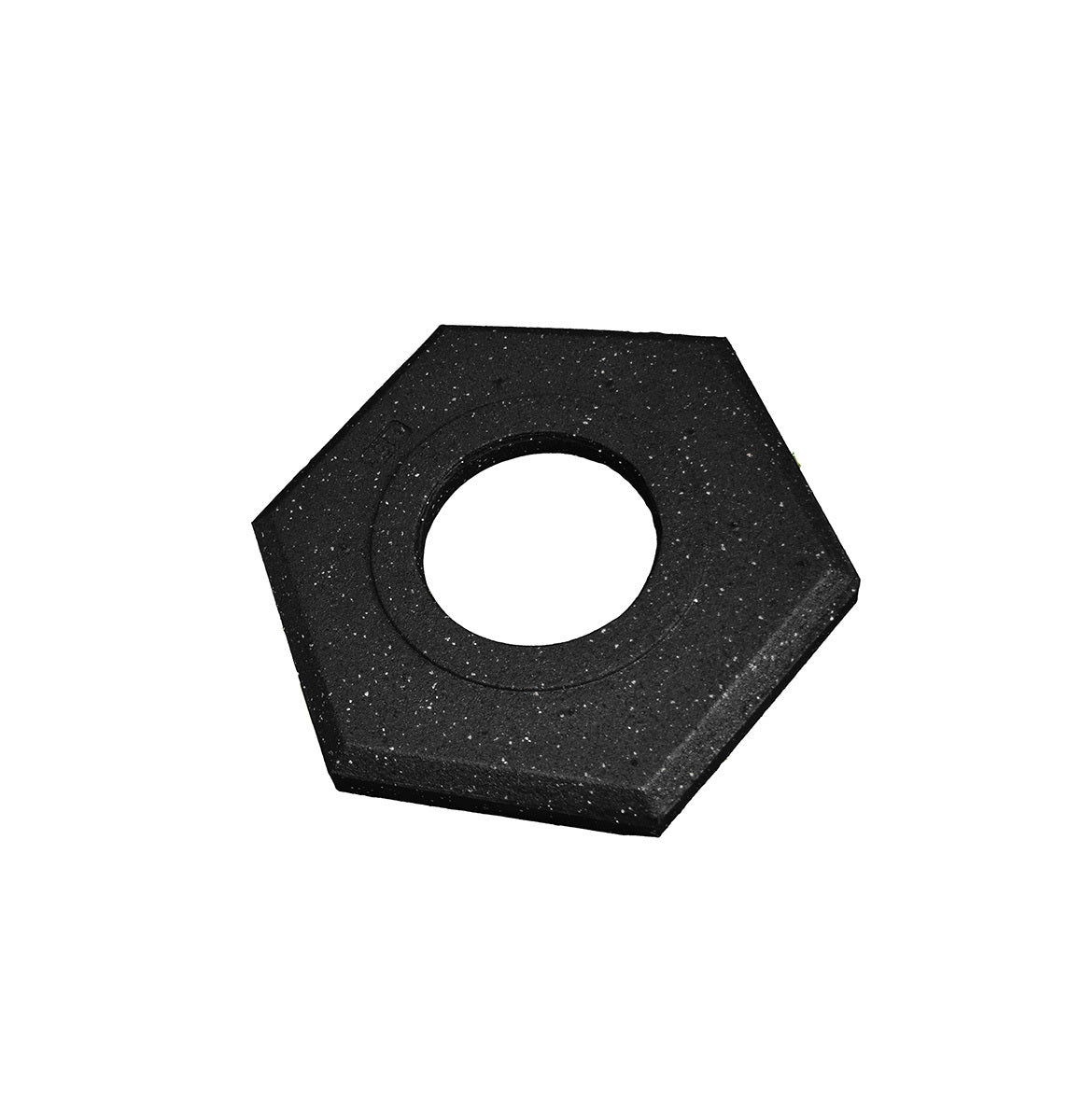 10-Pound Square Delineator Base Recycled Rubber