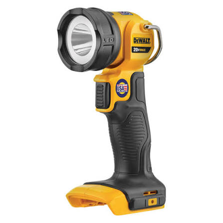 DeWALT DCL040 20 Volt Hand Held LED Work Light 150 Lumens