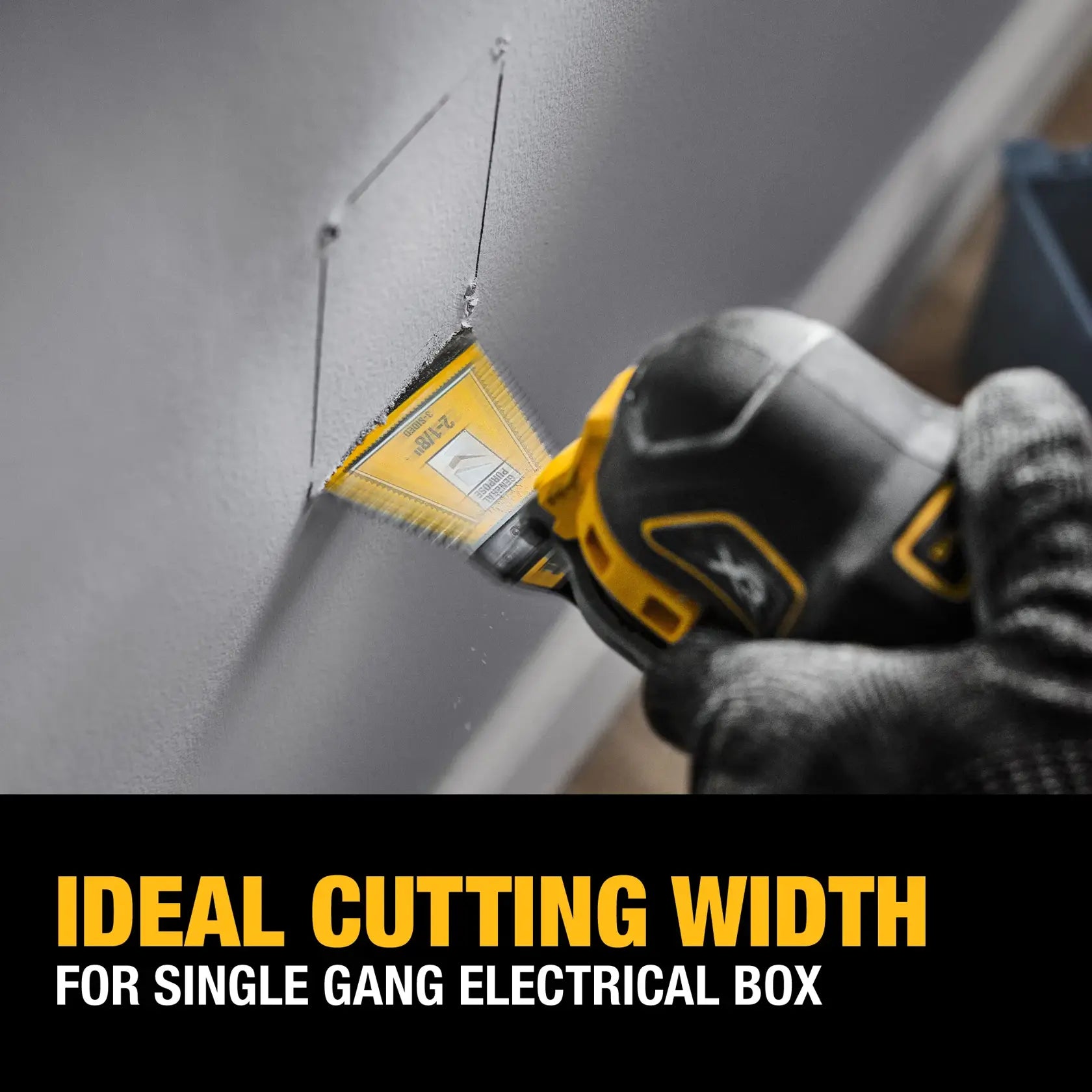 DeWALT Oscillating tool Blade General Purpose 2 1/8"  3 Sided 3 Pack