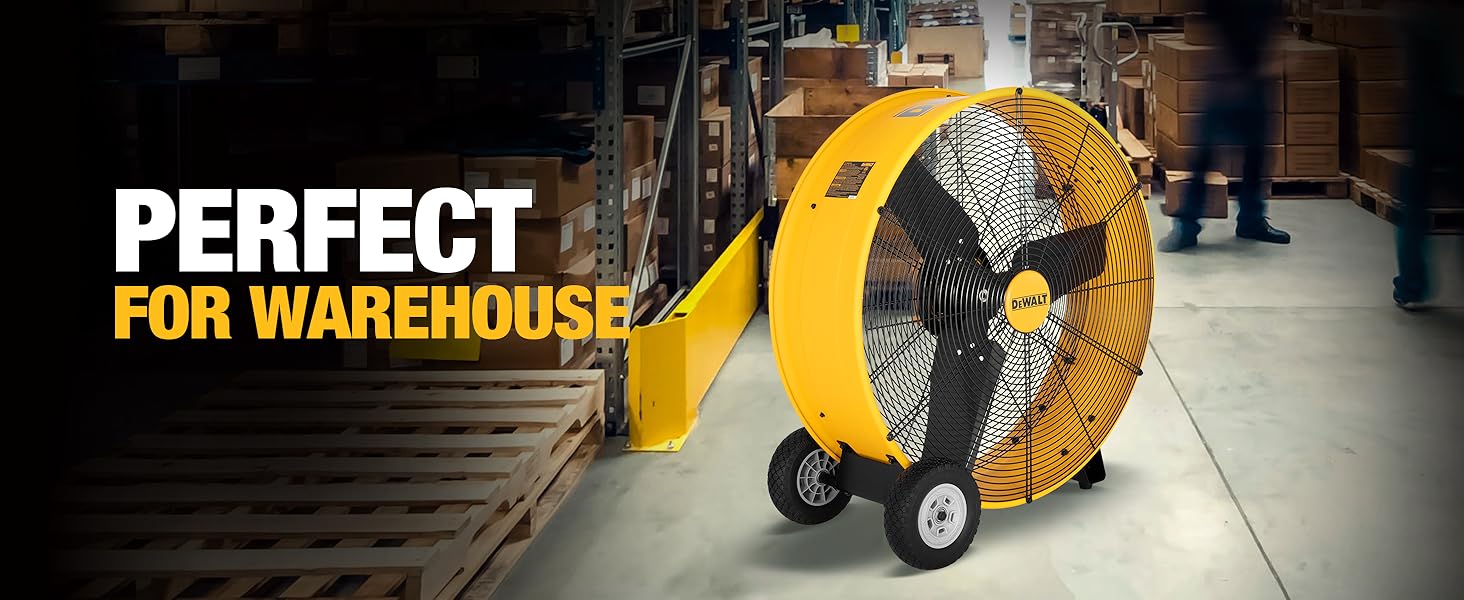 DeWalt 30" Drum Fan
