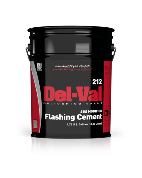 Del-Val 212 Modified Flashing Cement 5 Gallon Pail