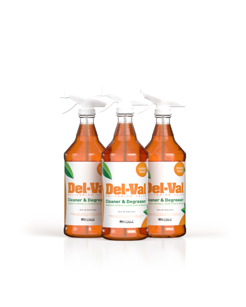 Del-Val Super Concentrated Orange Citrus Cleaner 32 Oz Spray Bottle