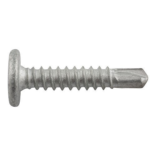 DeWALT Architectural Roof Clip Fasteners, Pierce Point Type, #2 Phillips Pancake Head, Stalgard Finish, #12-14 X 1" (Box of 4000)