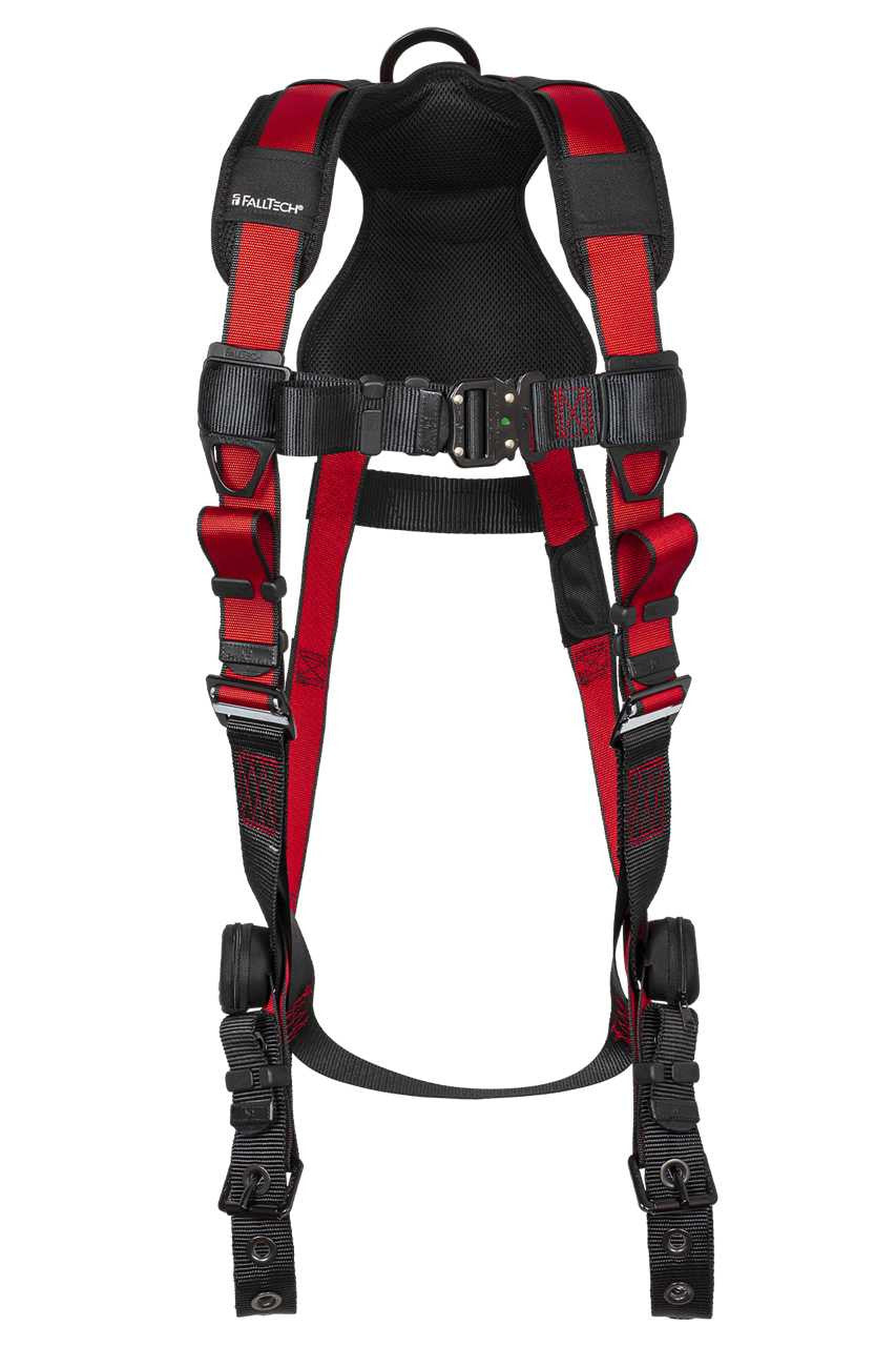 FallTech Tradesman® Pro 1D Standard Non-belted Full Body Harness with Tongue & Buckle Legs