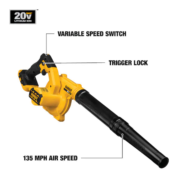 DeWALT Blower Battery 20Volt DCE100B Bare Tool