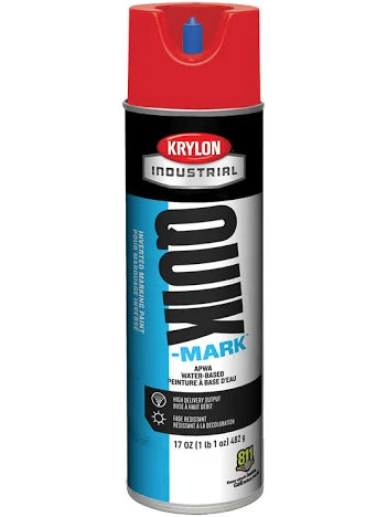Krylon QUIK-MARK™ Water-Based Inverted 20oz Spray Can Marking Paint