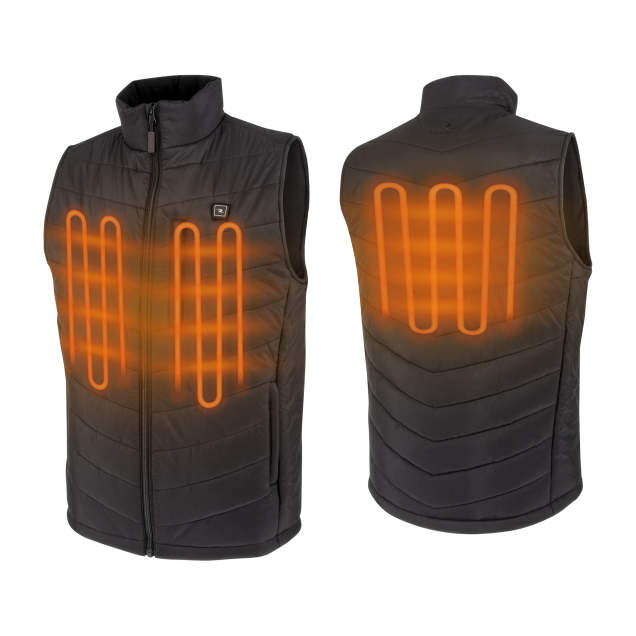 Radians Heated Puffer Vest with Battery and Charger 7.2 Volt