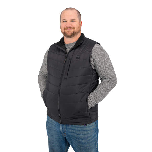 Radians Heated Puffer Vest with Battery and Charger 7.2 Volt