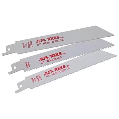 Carbide Reciprocating Saw Blade 6" - 6TPI (Box of 5)