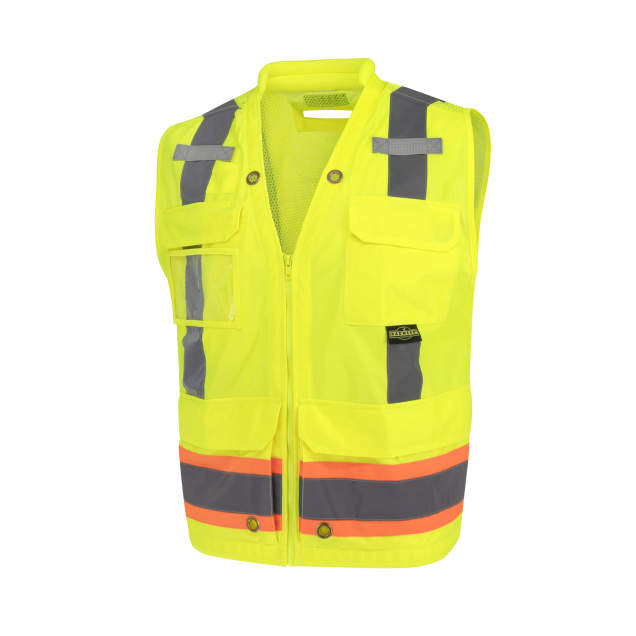 Radians SV72H-2 Type R Class 2 Engineers Vest with Earplug Management System