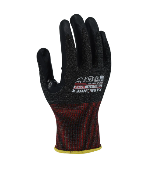 KarbonHex® KX10 by SW® Purpose Built A3 Work Gloves + Fusion Palm Coating (Box of 12)