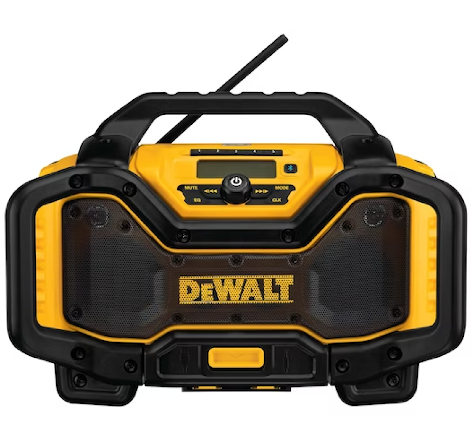 Radio/altavoz para el lugar de trabajo DeWALT con Bluetooth y cargador incorporado
