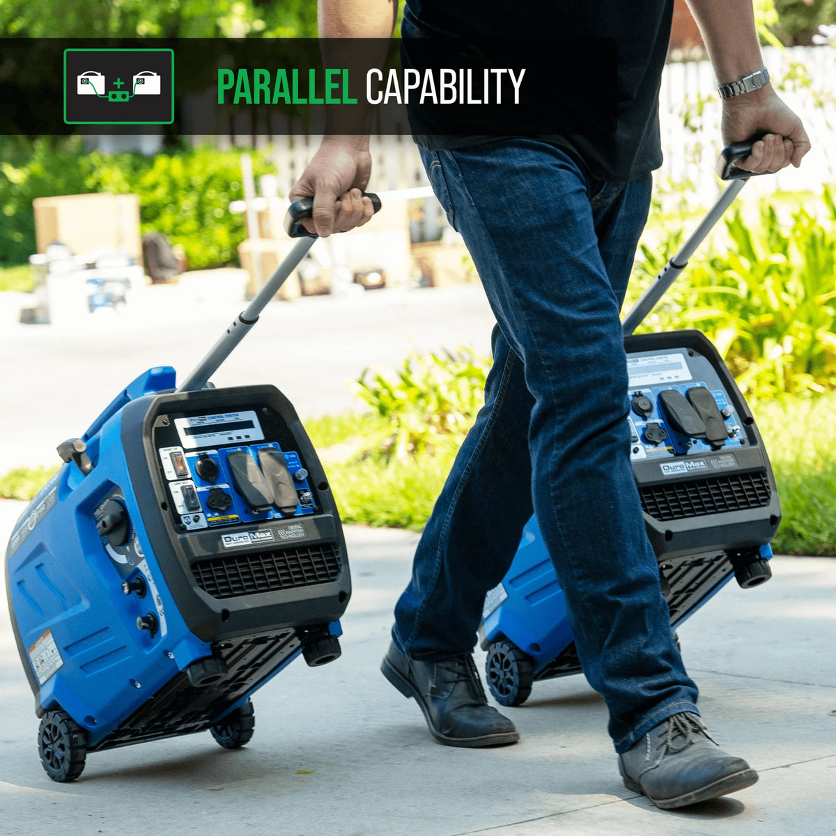 Duromax Generator 2.3KW Gas Powered Inverter Portable XP2300iH