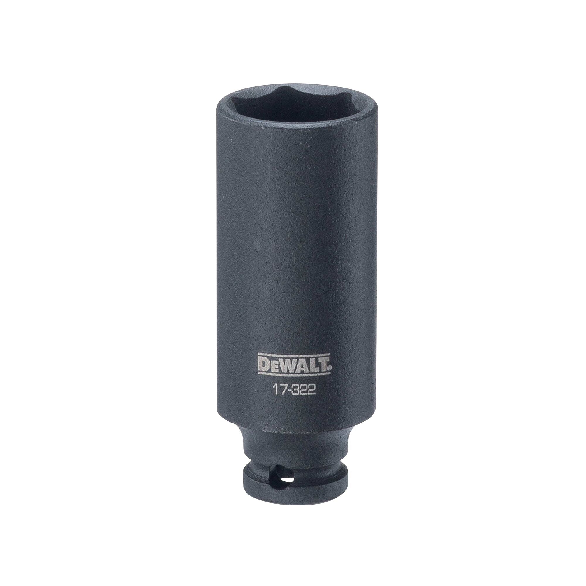Deep Well Impact Socket 9/16" 1/4" Drive Dewalt