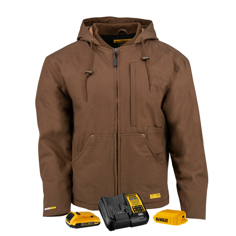 Men's Heated Coat Kitted