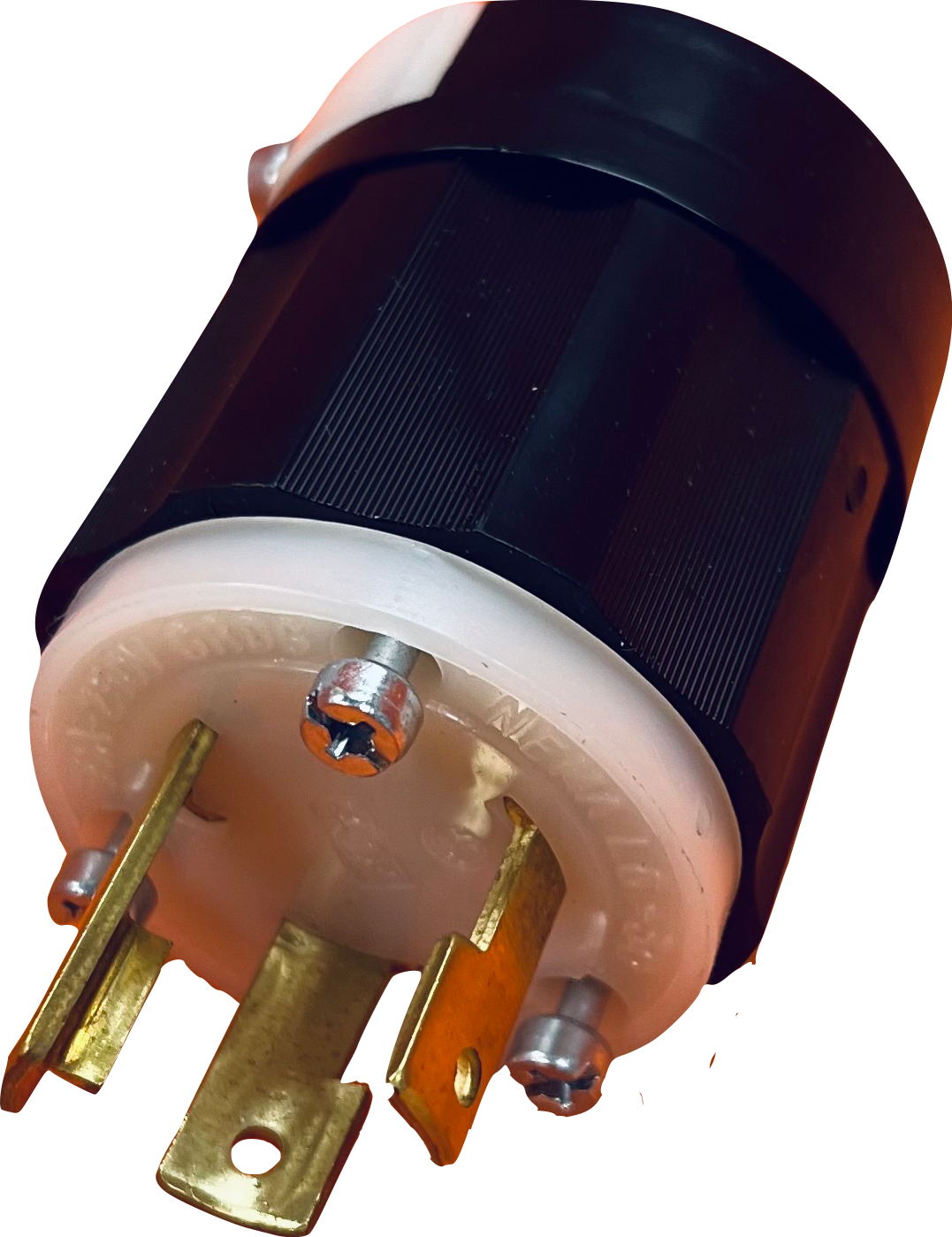 Leviton 2621 Industrial Grade Locking Plug Nema L6-30P, 30 Amp, 250 Volt
