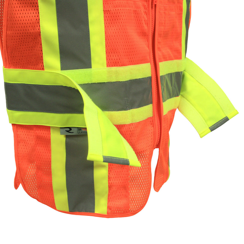 SV23-2 Type R Class 2 Expandable Two Tone Mesh Safety Vest