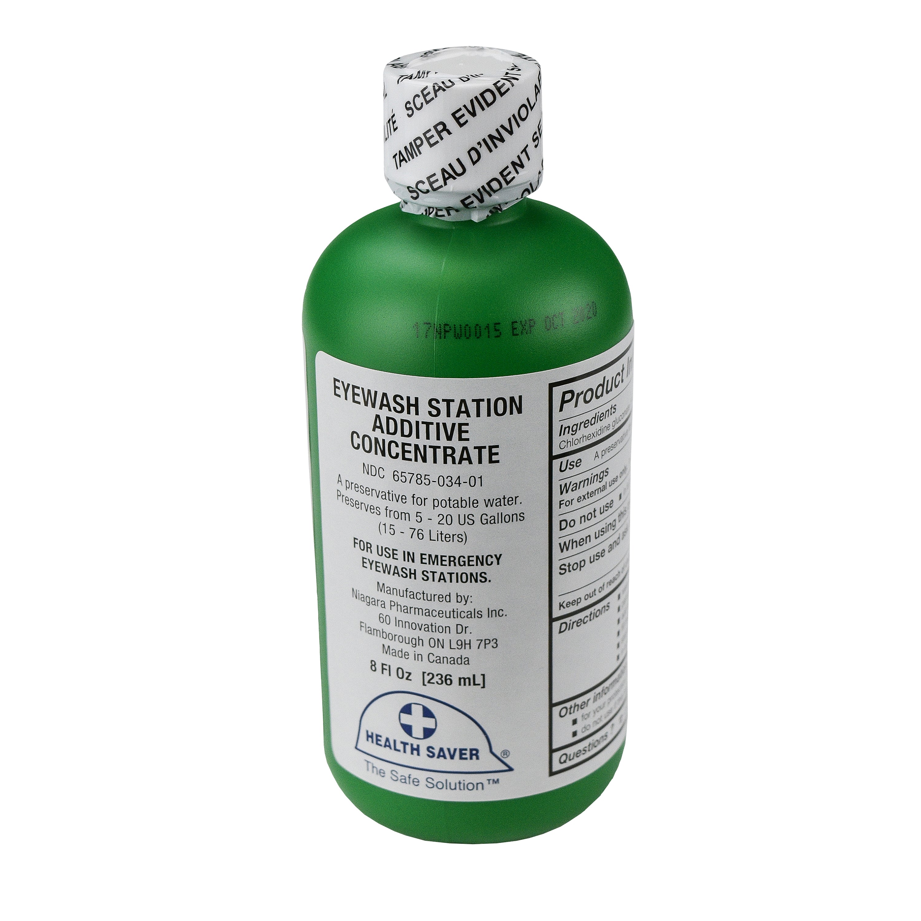 Emergency Eyewash Station Concentrate Additive - 8 oz