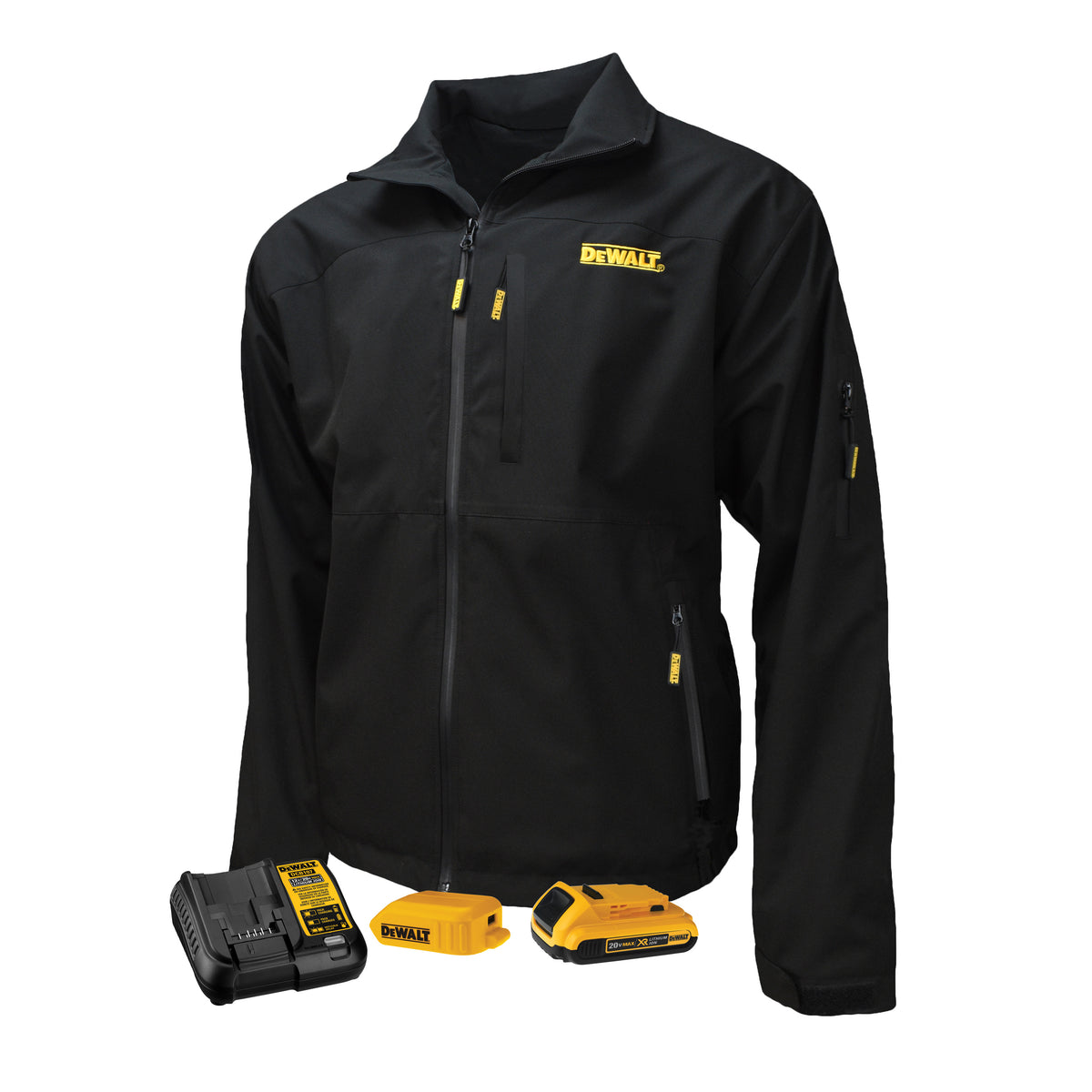 Men's Heated Structured Soft Shell Jacket Kitted - WRYKER Construction Supply