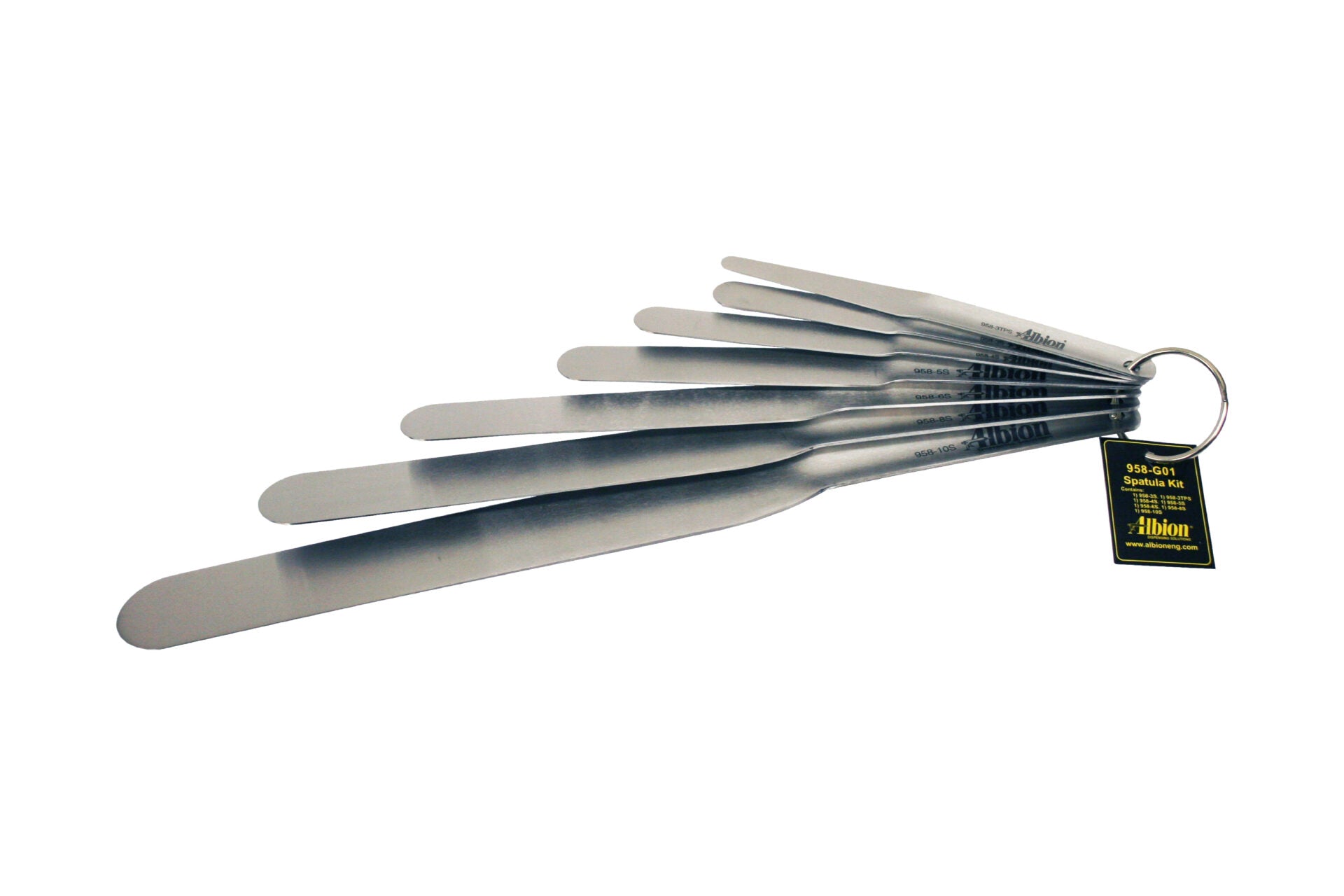 7-Piece Streamline Caulk Spatula Set