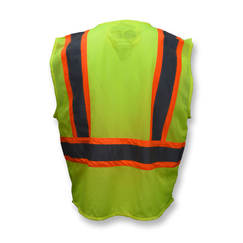 SV225 Class 2 Self Extinguishing Two-Tone Trim Mesh Safety Vest