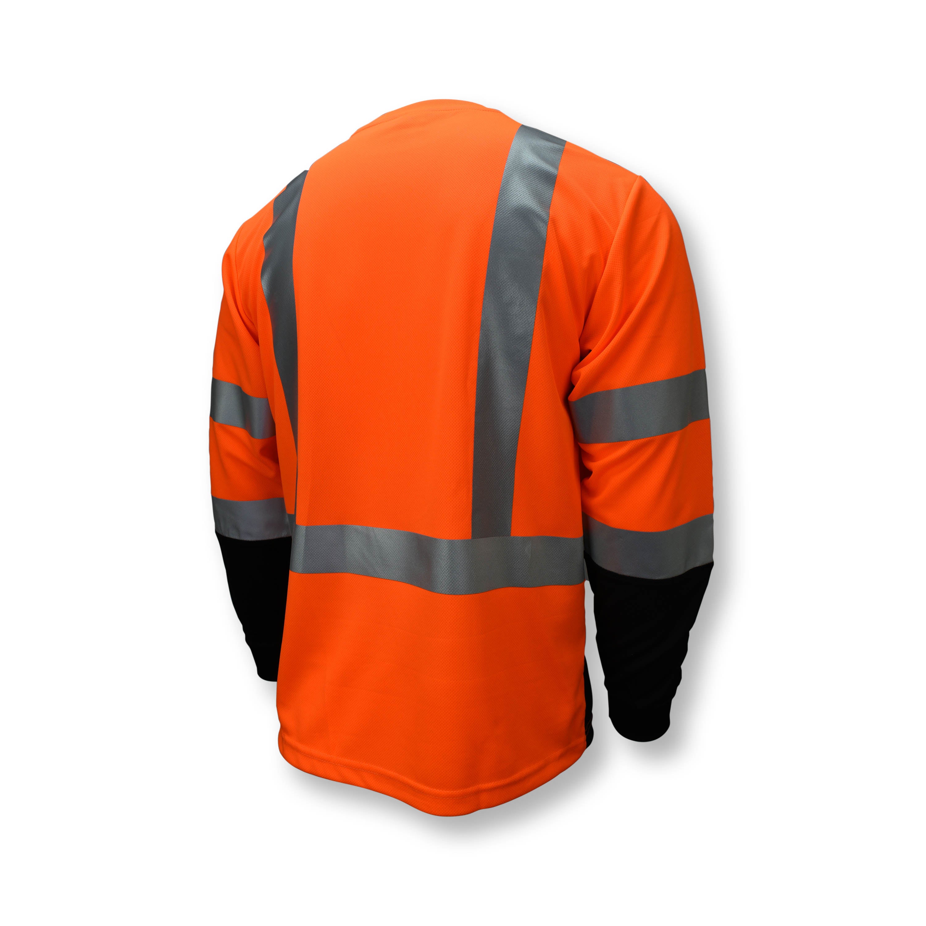 Long Sleeve Safety T-Shirt Class 3 Moisture Wicking ST21B-3