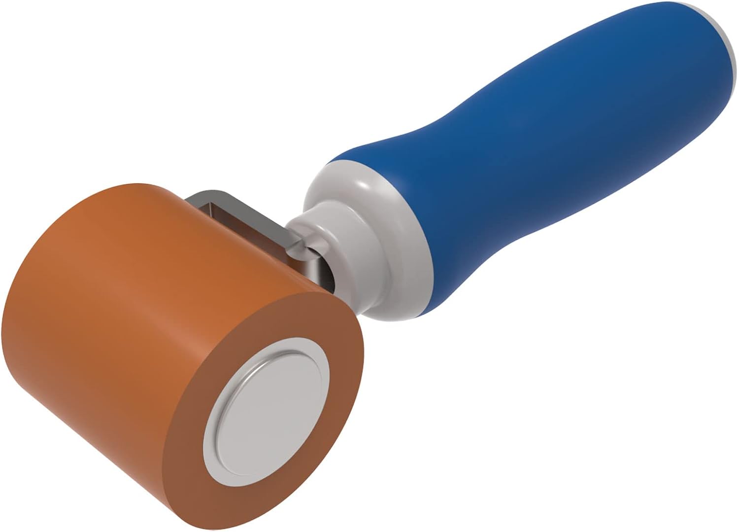 Everhard Convertible Seam Roller |  2" X 2" Silicone Roller | Ergonomic Handle