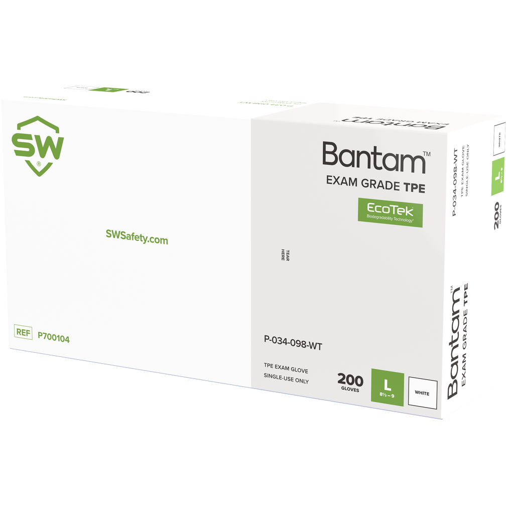 SW® Bantam™ P 024 098 ECO WT White 3 2mil EcoTek® Sustainable TPE Exam SW® Bantam™ P 024 098 ECO WT White 3 2mil EcoTek® Sustainable TPE Exam
