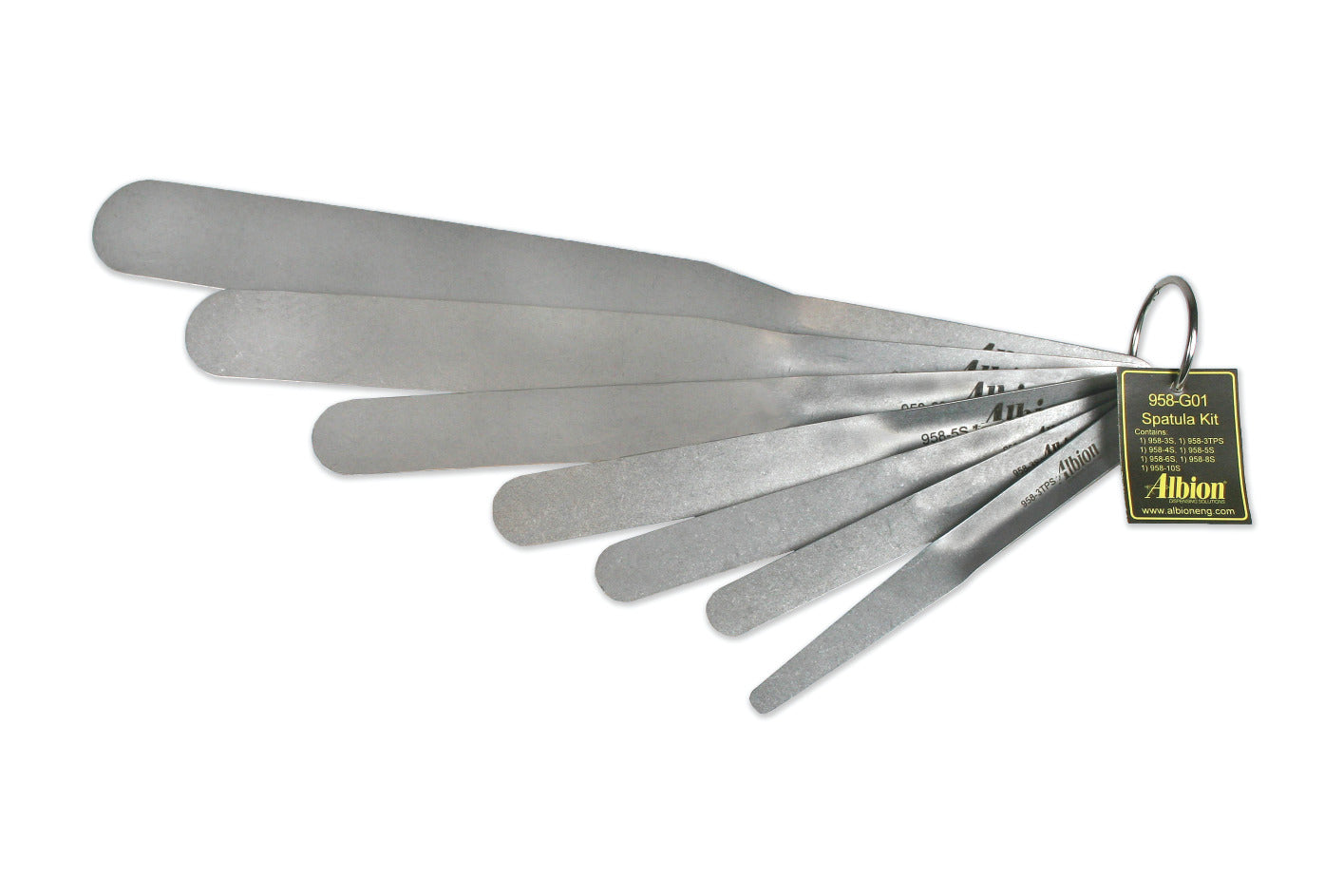 7-Piece Streamline Caulk Spatula Set