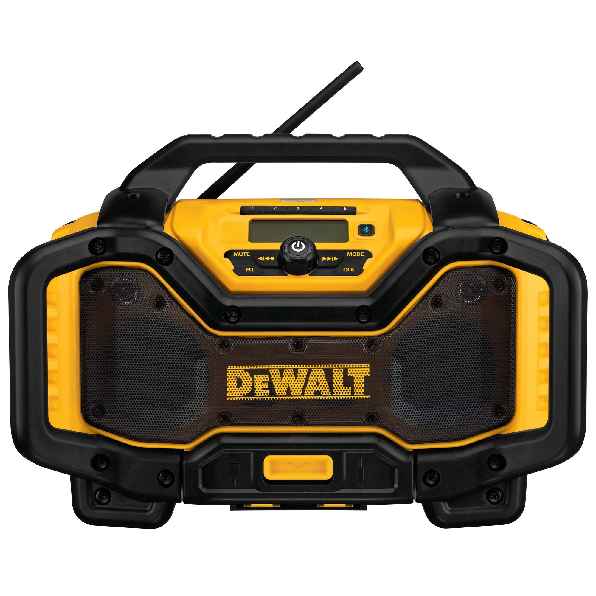 DeWALT Jobsite Radio/Speaker with Bluetooth & Built-In Charger