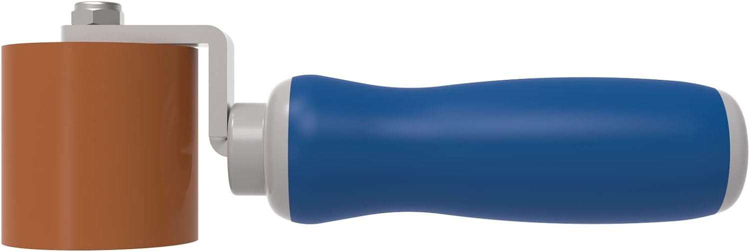 Everhard Convertible Seam Roller |  2" X 2" Silicone Roller | Ergonomic Handle