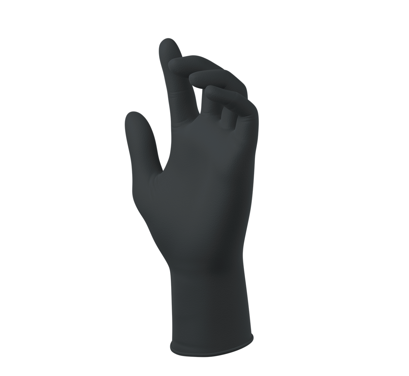 SW MM-11BK MegaMan Textured 8.5 Mil Nitrile Mechanics Gloves - Black (Box of 50)