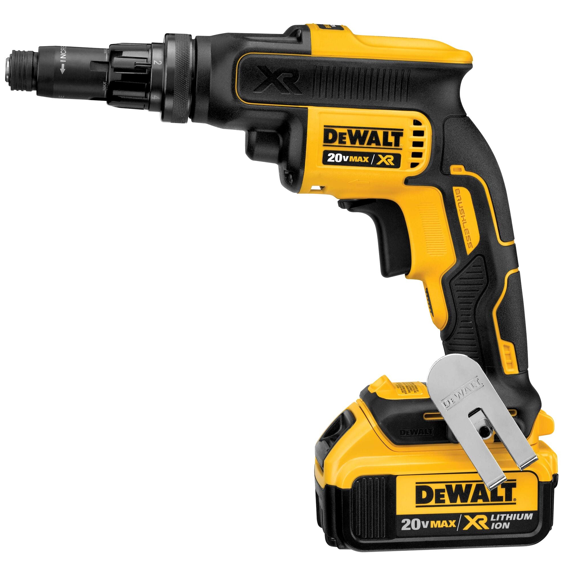 DeWALT DCF622B 20 Volt Battery Screw Gun Versa Clutch 2500 RPM with Battery and Charger