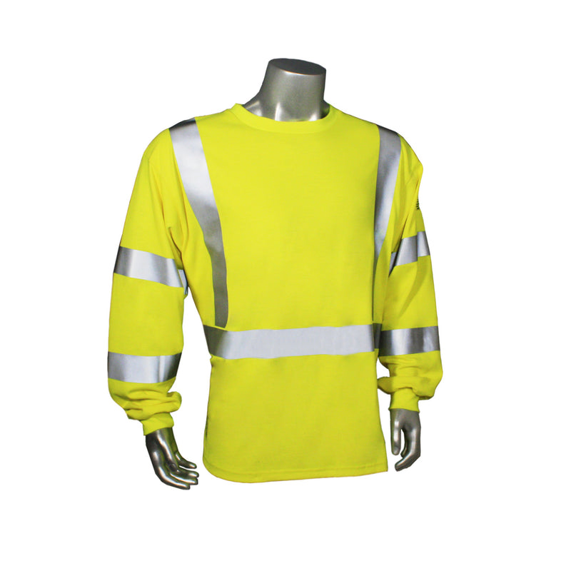 LHV-FR-TS-LS-C3 Flame Resistant Long Sleeve Safety T-Shirt