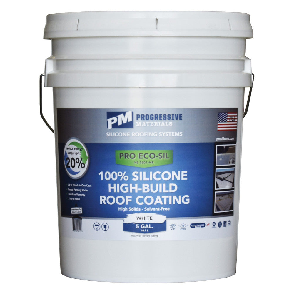 PM Roller Grade High Build Silicone Roof Coating