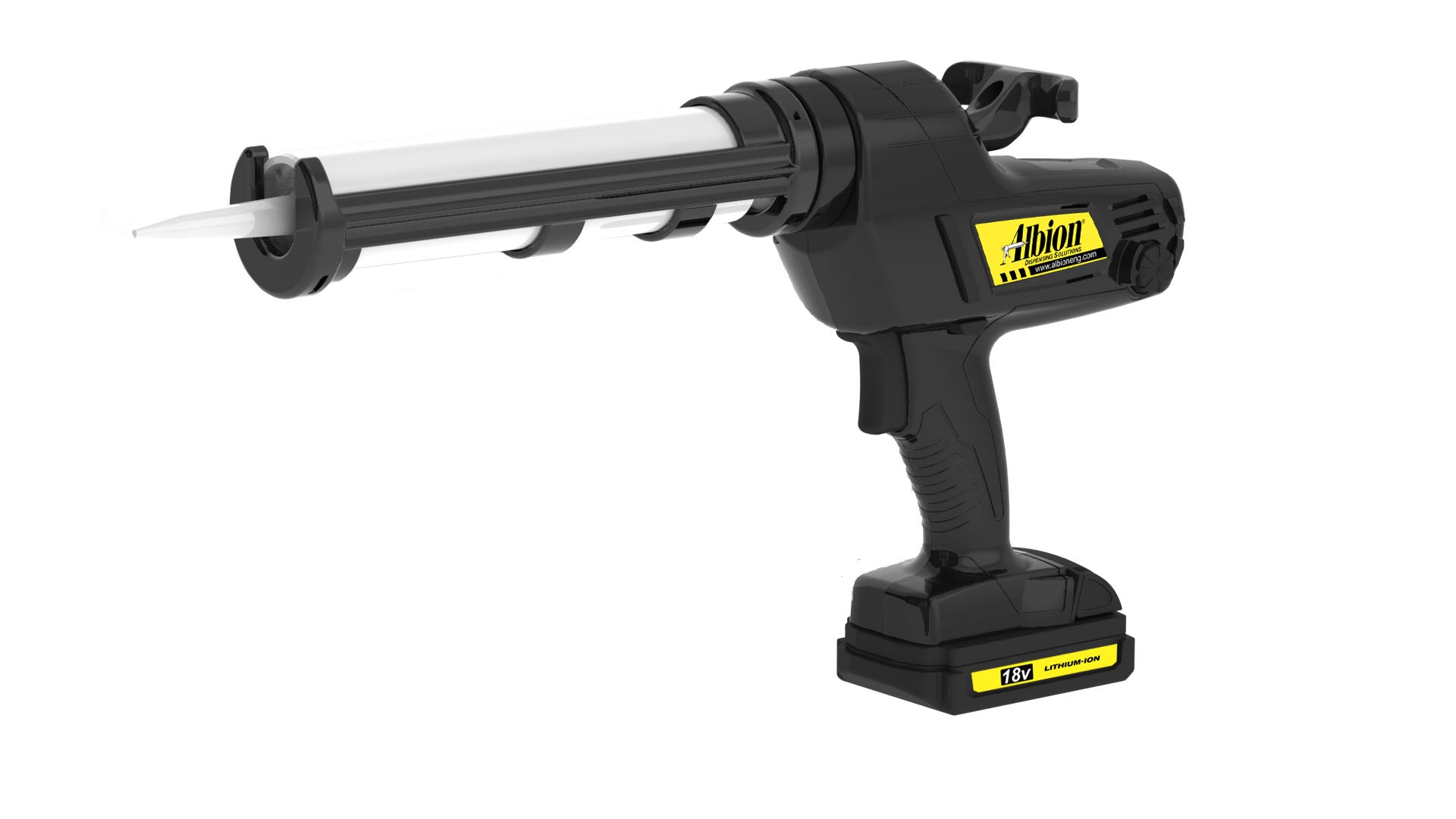 1/10 Gallon Core Cordless Cartridge Gun w/ Swivel Carriage 18 Volt