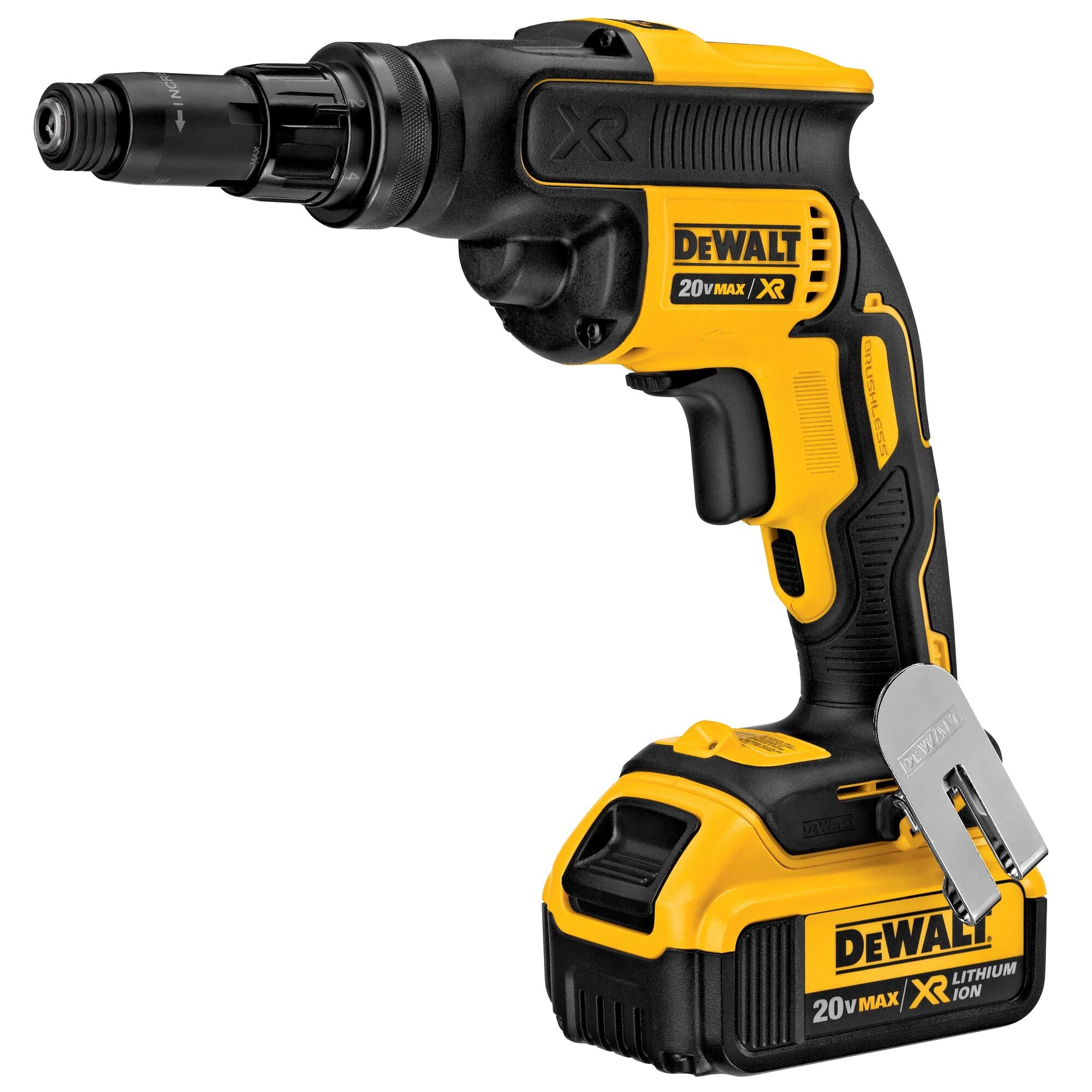 DeWALT DCF622B 20 Volt Battery Screw Gun Versa Clutch 2500 RPM with Battery and Charger